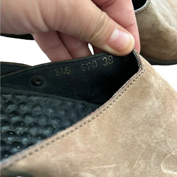 Josef Seibel Shoes Womens 38 Mule Clogs Heels Comfort Brown Slip On Size 38 - Picture 3 of 7